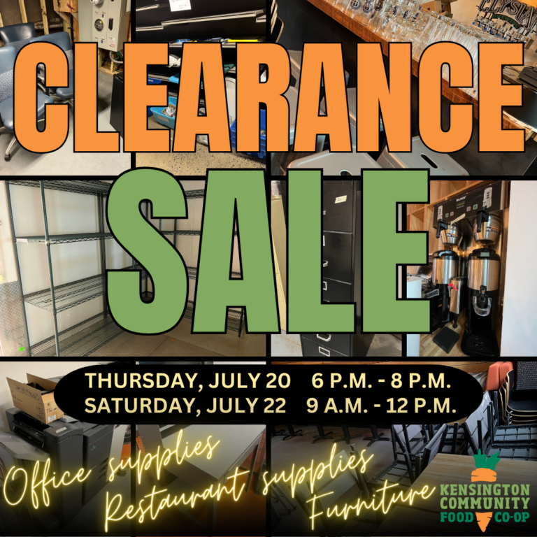 Clearance Sales